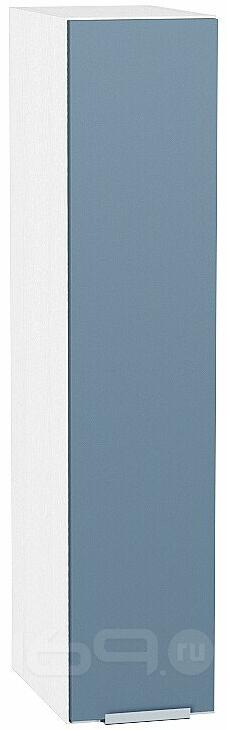 Шкаф верхний бутылочница Фьюжн Silky Blue Белый 920*200*320