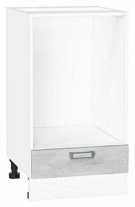Шкаф нижний под духовку Лофт Nordic Oak/Белый 816*450*476