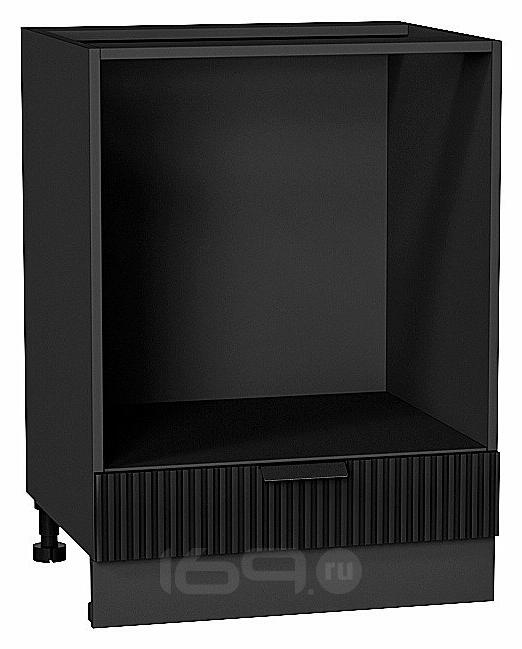 Шкаф нижний под духовку Евро Лайн Антрацит / Graphite 816*600*474