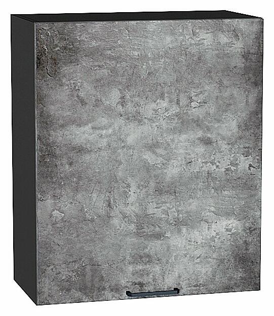 Шкаф верхний с 1-ой дверцей Флэт Temple Stone 2S/Graphite 716*600*318