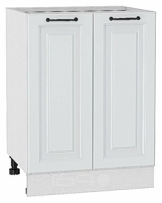 Шкаф нижний с 2-мя дверцами Ницца Blanco/Белый 816*600*478 белый