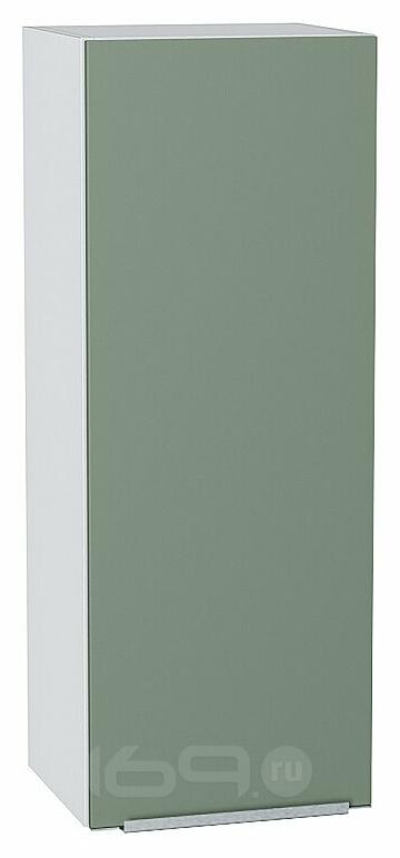 Шкаф верхний с 1-ой дверцей Фьюжн Silky Mint Белый 920*350*320