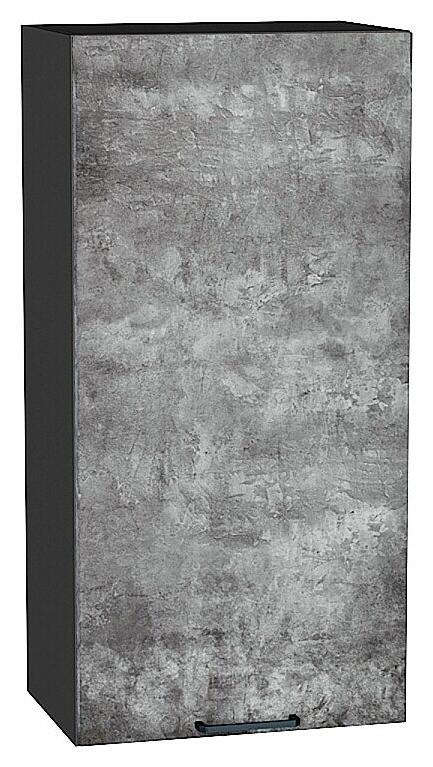 Шкаф верхний с 1-ой дверцей Флэт Temple Stone 2S/Graphite 920*450*318