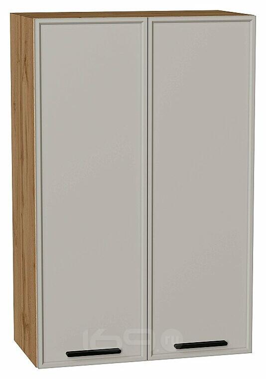 Шкаф верхний с 2-мя дверцами Фрейм Grey Silk Дуб Вотан 920*600*324