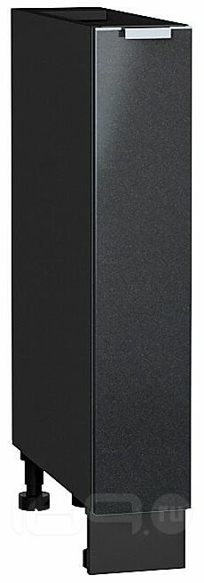 Шкаф нижний бутылочница Фьюжн Anthracite Graphite 816*150*480