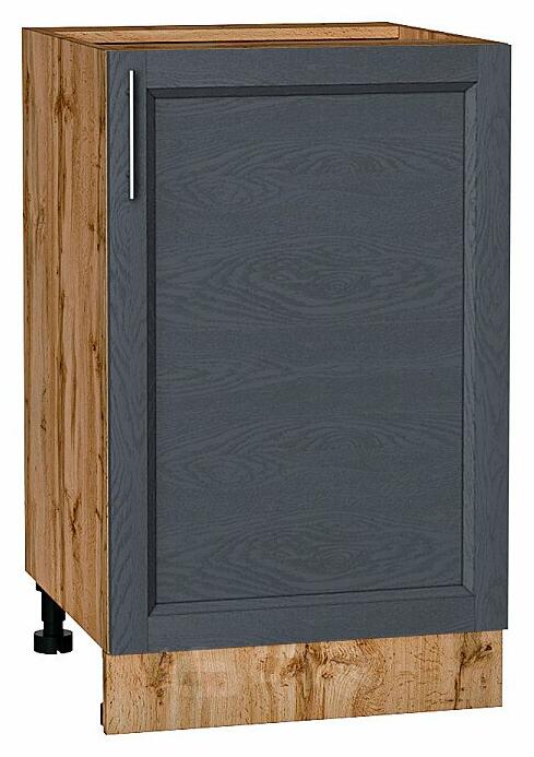 Шкаф нижний с 1-ой дверцей Сканди Graphite Softwood Дуб Вотан 816*500*480