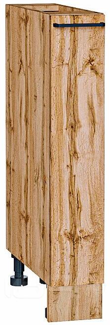Шкаф нижний бутылочница Флэт Wotan Oak 2S/Дуб Вотан 816*150*478
