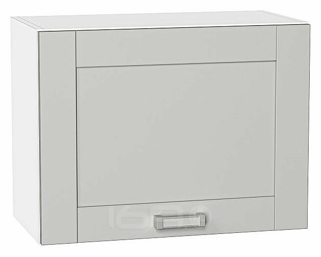 Шкаф верхний горизонтальный Лофт Grey Silk/Белый 460*600*320