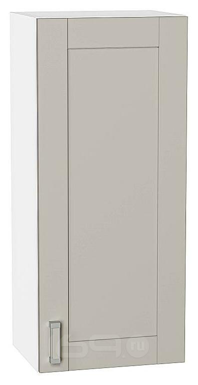 Шкаф верхний с 1-ой дверцей Лофт Grey Silk/Белый 920*400*320