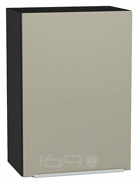 Шкаф верхний с 1-ой дверцей Фьюжн Silky Grey Graphite 716*500*320