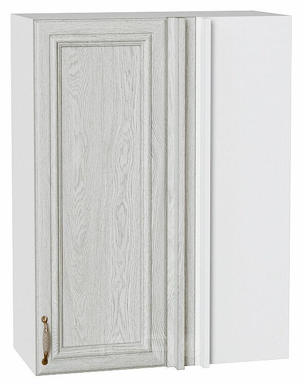 Шкаф верхний прямой угловой Шале White Dreamline Белый 920*690*345