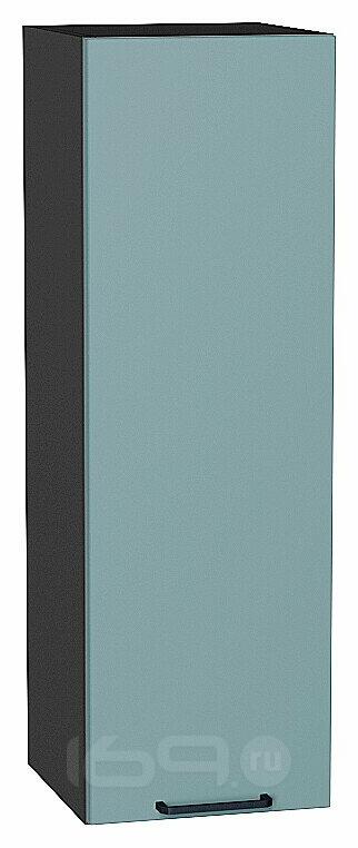 Шкаф верхний с 1-ой дверцей Флэт Grey-green In 2S/Graphite 920*300*318