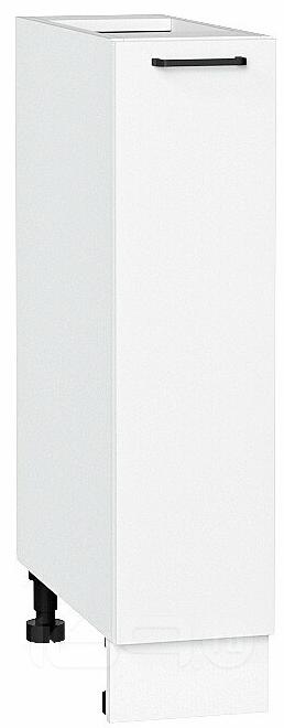 Шкаф нижний бутылочница Флэт White In 2S/Белый 816*200*478