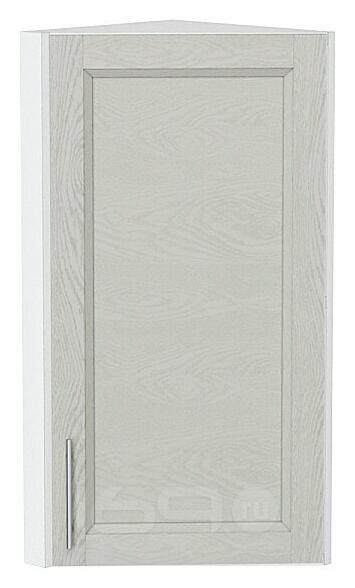 Шкаф верхний торцевой Сканди Cappuccino Softwood Белый 716*300*306
