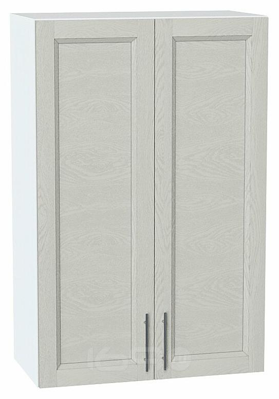 Шкаф верхний с 2-мя дверцами Сканди Cappuccino Softwood Белый 920*600*320