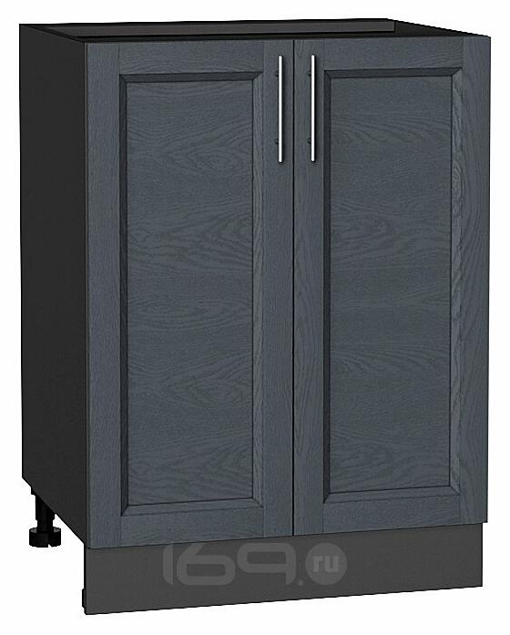 Шкаф нижний с 2-мя дверцами Сканди Graphite Softwood Graphite 816*600*480