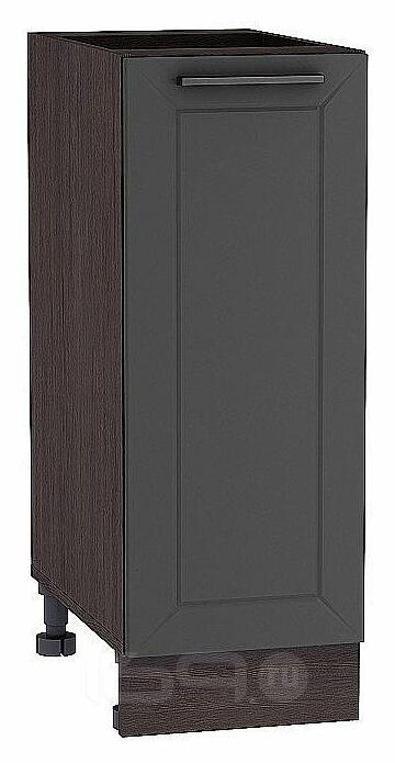 Шкаф нижний с 1-ой дверцей Глетчер Маренго Силк Graphite 816*300*478