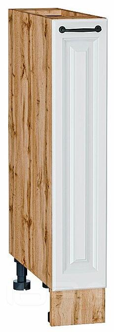 Шкаф нижний бутылочница Ницца Blanco/Дуб Вотан 816*150*478
