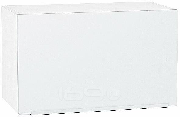 Шкаф верхний горизонтальный Фьюжн ВГ 600 Silky White-Белый