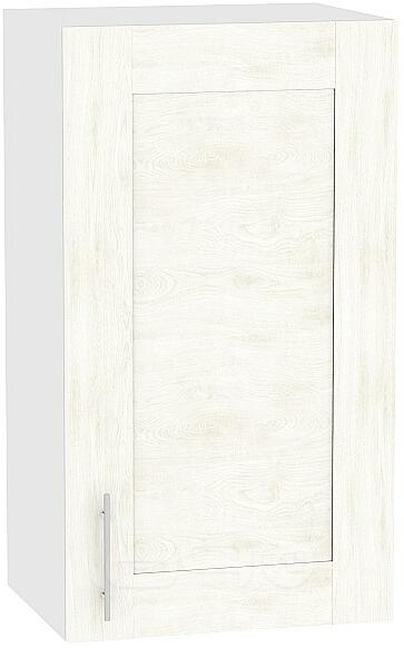 Шкаф верхний с 1-ой дверцей Лофт В 400 Nordic Oak-Белый