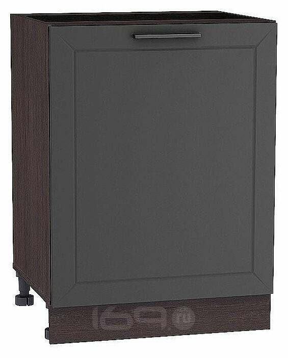 Шкаф нижний с 1-ой дверцей Глетчер Маренго Силк Graphite 816*600*478