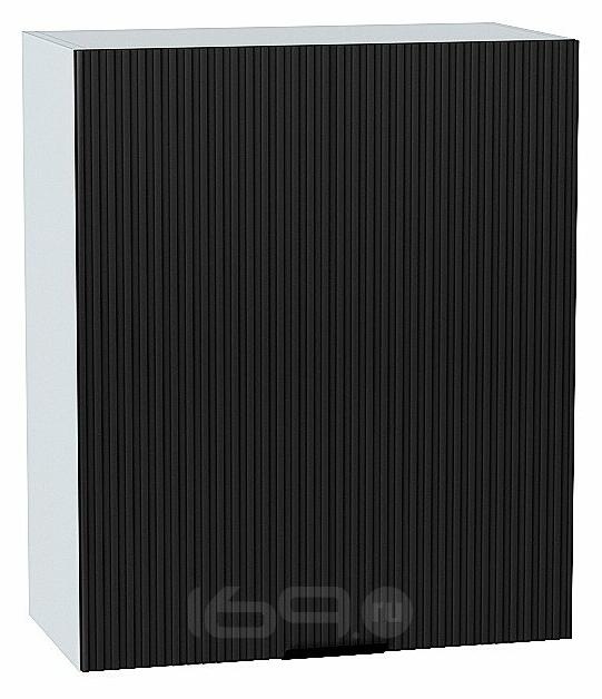 Шкаф верхний с 1-ой дверцей Евро Лайн Антрацит / Graphite 716*600*318