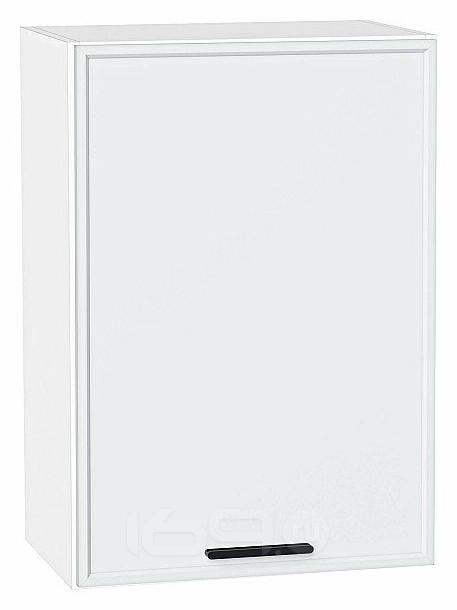 Шкаф верхний с 1-ой дверцей Фрейм White Silk Белый 716*500*324