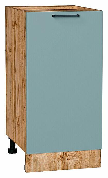 Шкаф нижний с 1-ой дверцей Флэт Grey-green In 2S/Дуб Вотан 816*400*478