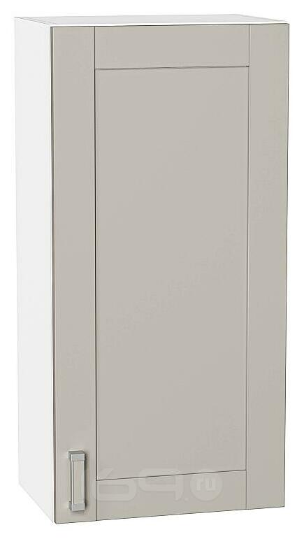 Шкаф верхний с 1-ой дверцей Лофт Grey Silk/Белый 920*450*320