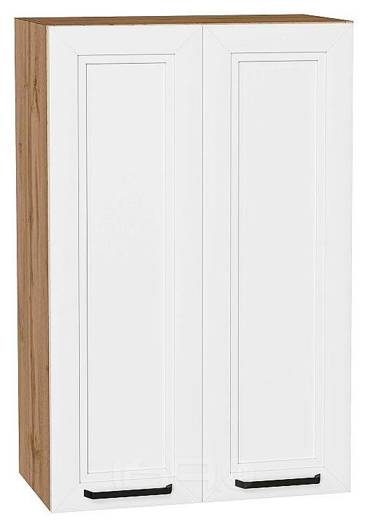 Шкаф верхний с 2-мя дверцами Нео White Silk/Дуб Вотан 920*600*320