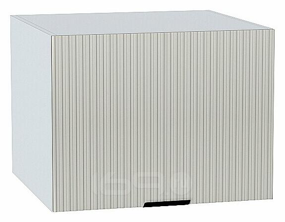 Шкаф верхний горизонтальный Евро Лайн Агат / Белый 460*600*318