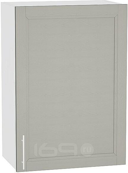 Шкаф верхний с 1-ой дверцей Сканди В 500 Grey Softwood-Белый