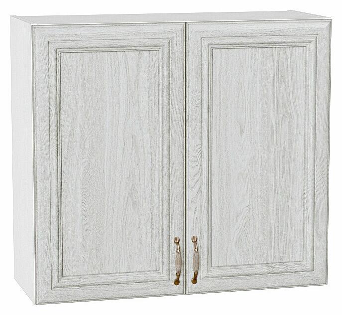 Шкаф верхний с 2-мя дверцами Шале White Dreamline Белый 716*800*320