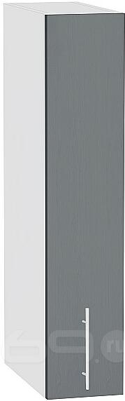 Шкаф верхний бутылочница Сканди ВБ 150 Graphite Softwood-Белый
