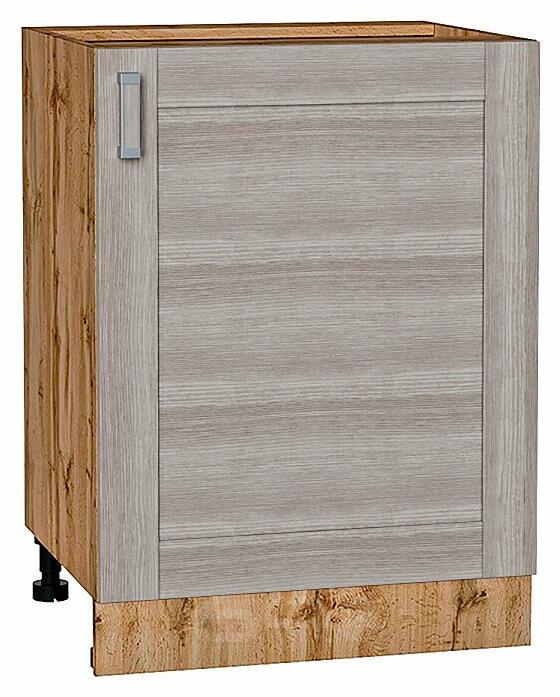 Шкаф нижний с 1-ой дверцей Лофт Cappuccino Veralinga Дуб Вотан 816*600*480