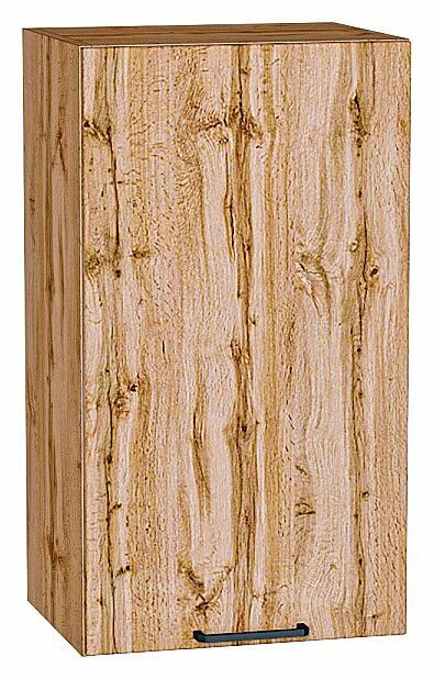 Шкаф верхний с 1-ой дверцей Флэт Wotan Oak 2S/Дуб Вотан 716*400*318