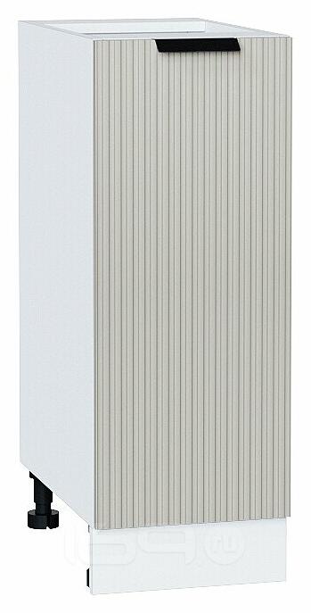 Шкаф нижний с 1-ой дверцей Евро Лайн Агат / Белый 816*300*478