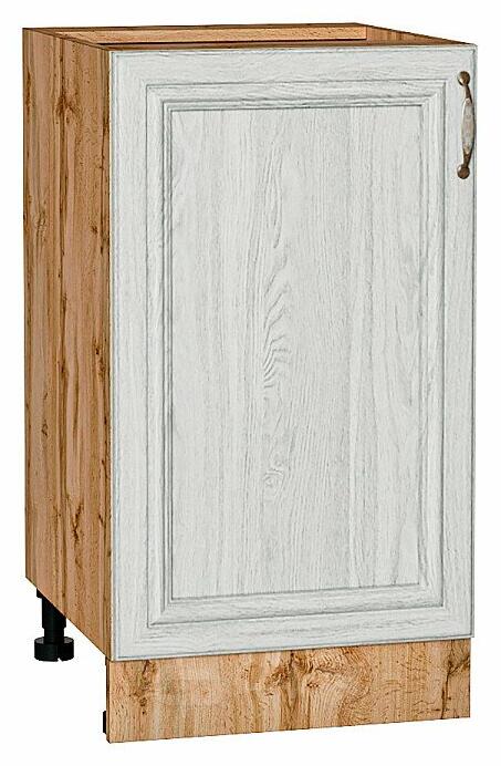 Шкаф нижний с 1-ой дверцей Шале White Dreamline Дуб Вотан 816*450*480