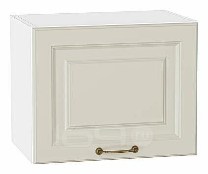 Шкаф верхний горизонтальный Ницца Агат/Белый 358*450*318