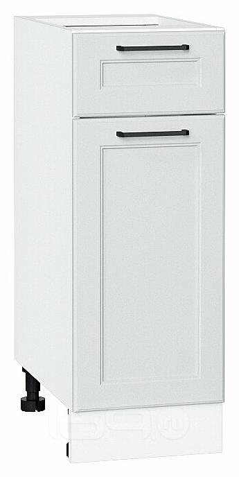 Шкаф нижний с 1-ой дверцей и ящиком Барселона Белый Белый 816*300*484