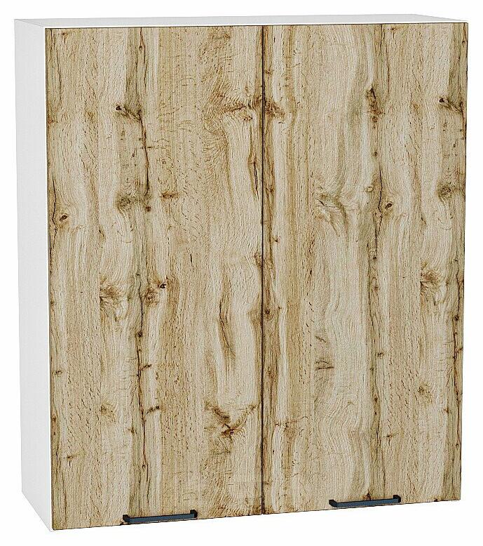 Шкаф верхний с 2-мя дверцами Флэт Wotan Oak 2S/Белый 920*800*318