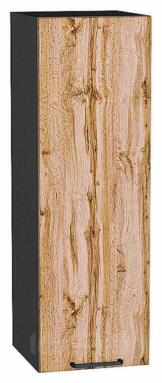 Шкаф верхний с 1-ой дверцей Флэт Wotan Oak 2S/Graphite 920*300*318