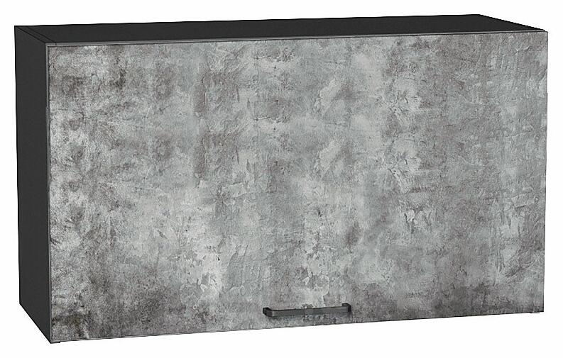 Шкаф верхний горизонтальный Флэт Temple Stone 2S/Graphite 460*800*318