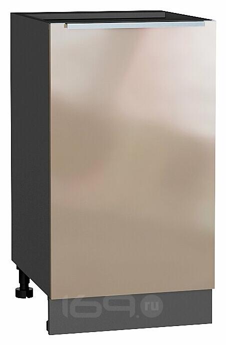 Шкаф нижний с 1-ой дверцей Фьюжн Gallant Graphite 816*450*480