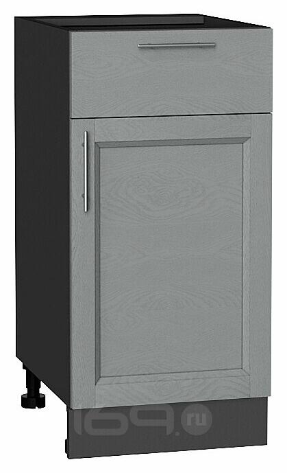 Шкаф нижний с 1-ой дверцей и ящиком Сканди Grey Softwood Graphite 816*400*480