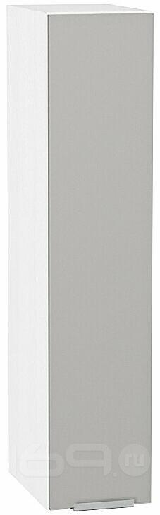 Шкаф верхний бутылочница Фьюжн Silky Light Grey Белый 920*200*320
