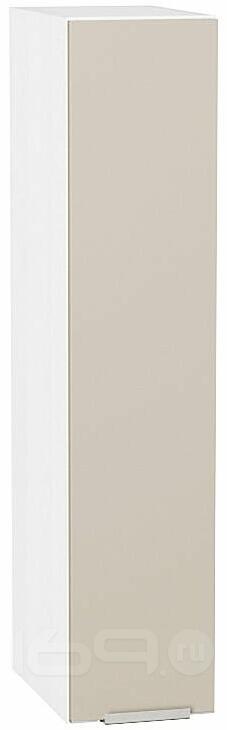 Шкаф верхний бутылочница Фьюжн Cream Silk/Белый 920*200*320