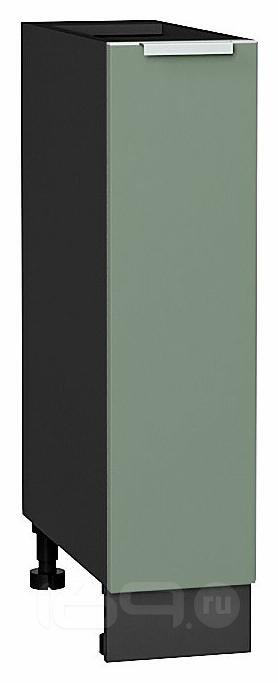 Шкаф нижний с 1-ой дверцей Фьюжн Silky Mint Graphite 816*200*480