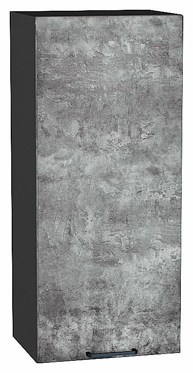 Шкаф верхний с 1-ой дверцей Флэт Temple Stone 2S/Graphite 920*400*318