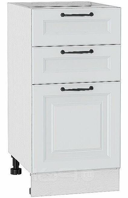 Шкаф нижний с 3-мя ящиками Ницца Blanco/Белый 816*400*478